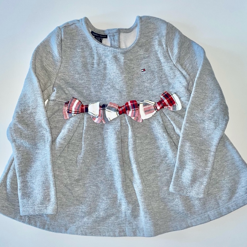 Sold-mmy Hilfiger- Girls sweater dress- Grey SZ 6